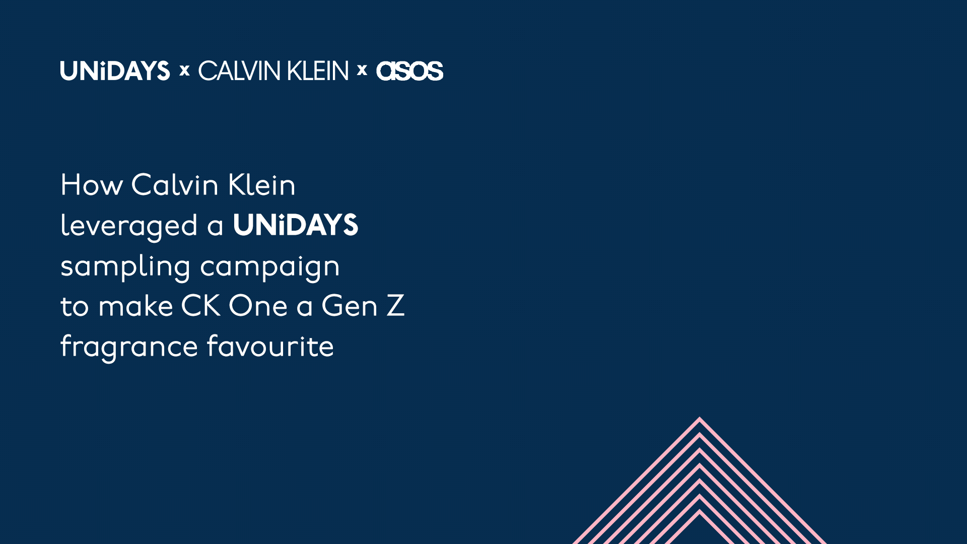UNiDAYS x Calvin Klein x ASOS